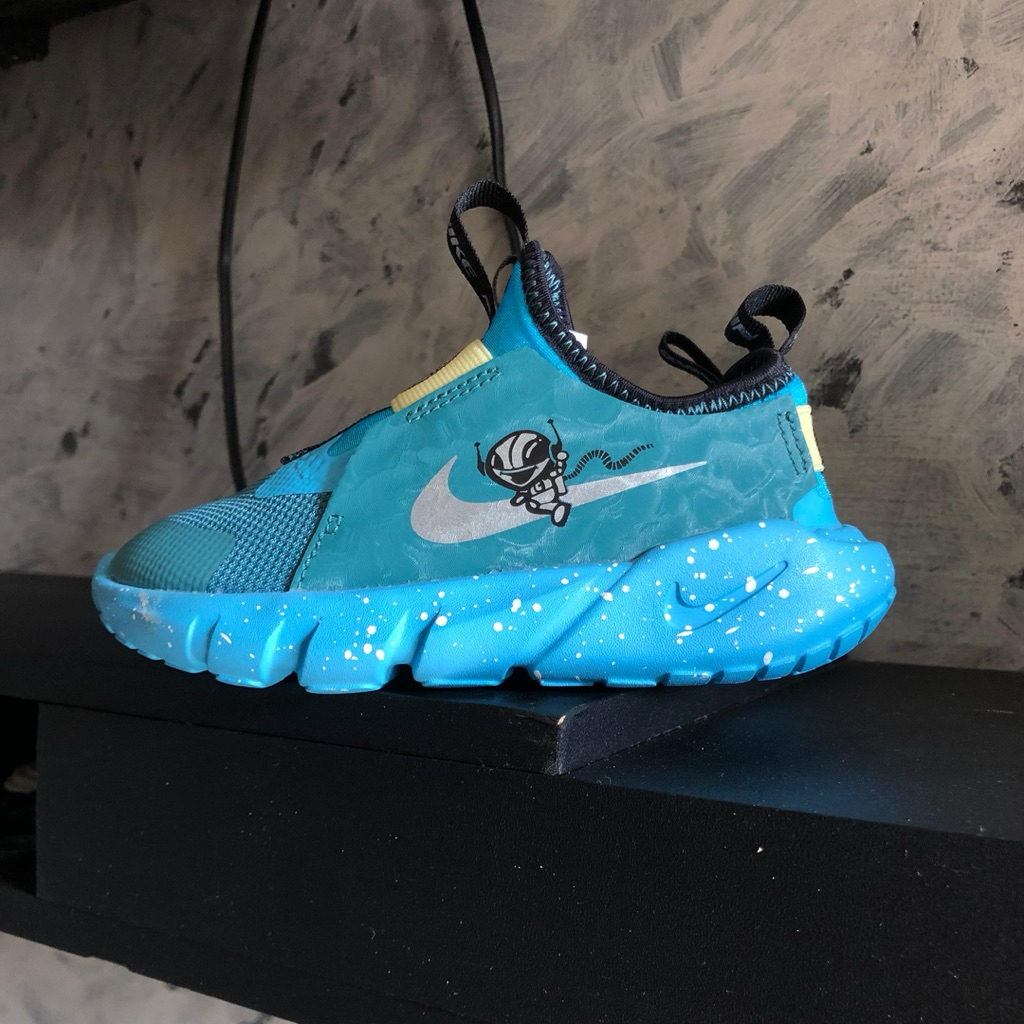 Sepatu Anak Nike Kids Flex Runner 2 Blue Alien