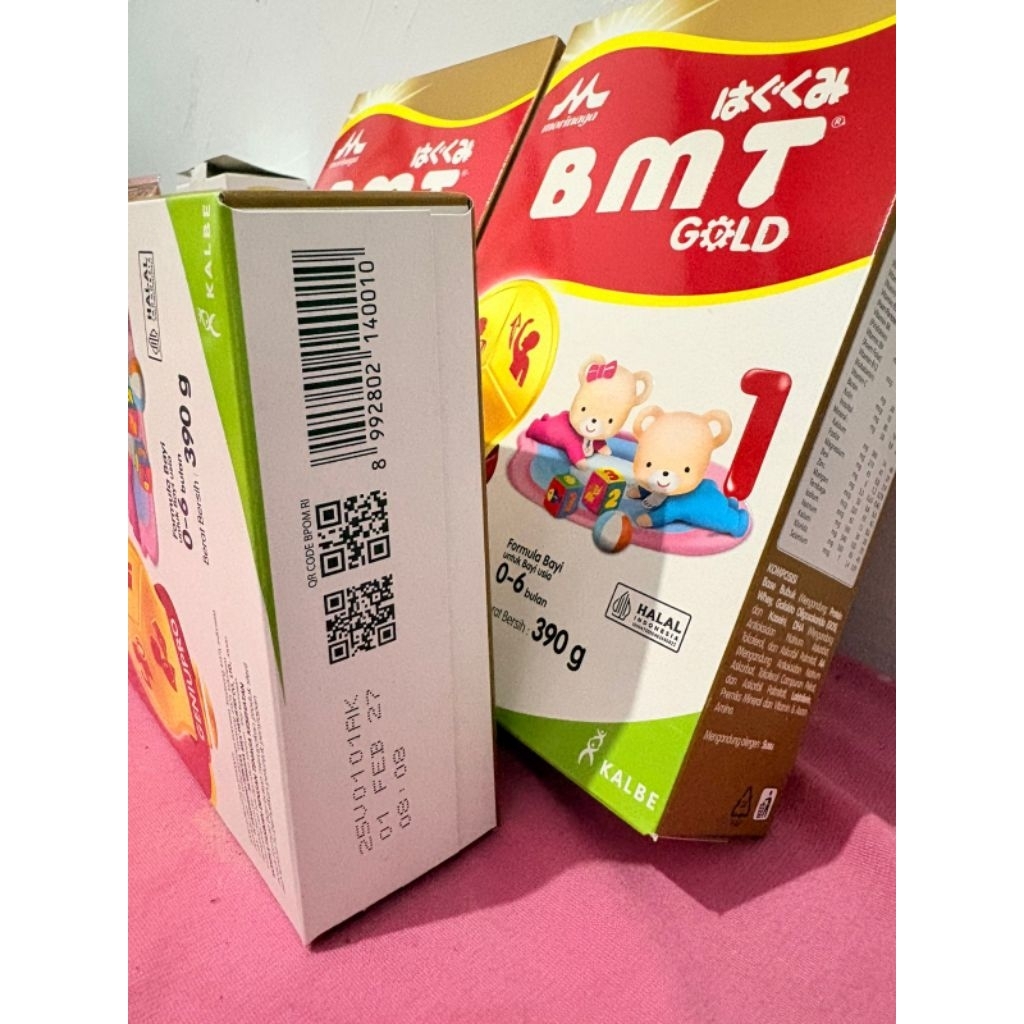 BMT Gold Tahap 1 / Morinaga BMT 390gr / Susu Bayi 0-6 bulan / Susu Bayi Baru Lahir / Susu Bayi Murah