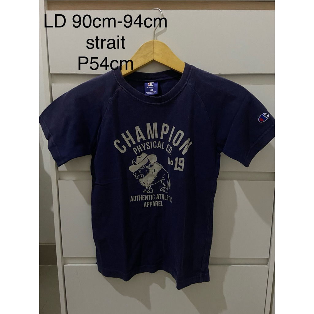 Kaos crop champion wanita