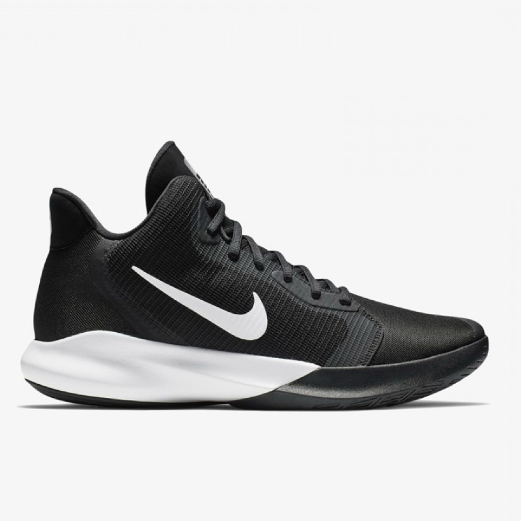 Sepatu Basket Pria Precision 3 Black White