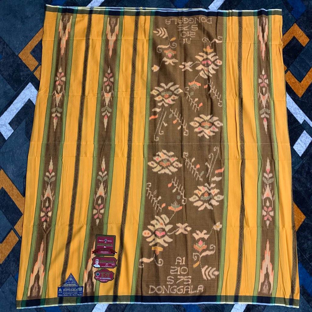 Sarung Donggala S.75 Mesres ATBM Jahit Tengah Original
