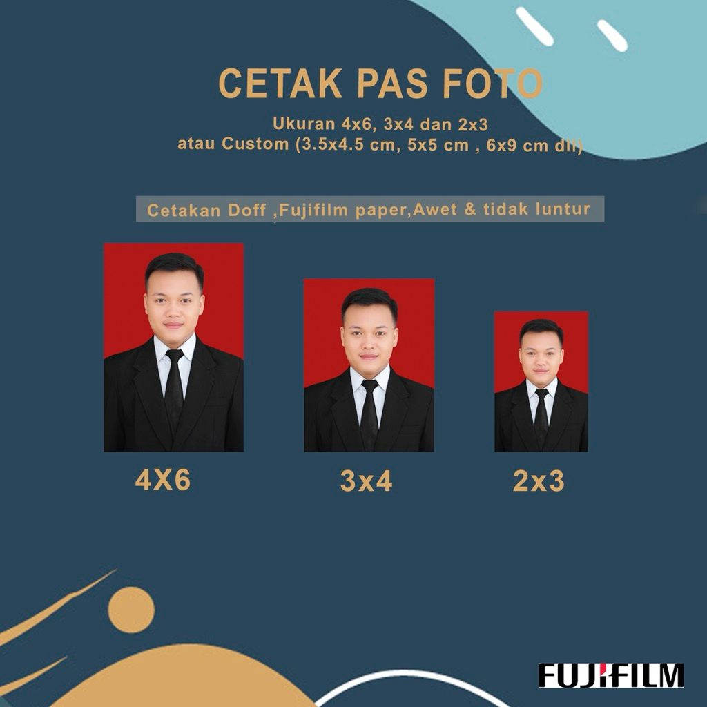 CETAK PAS FOTO (Doff FUJIFILM)