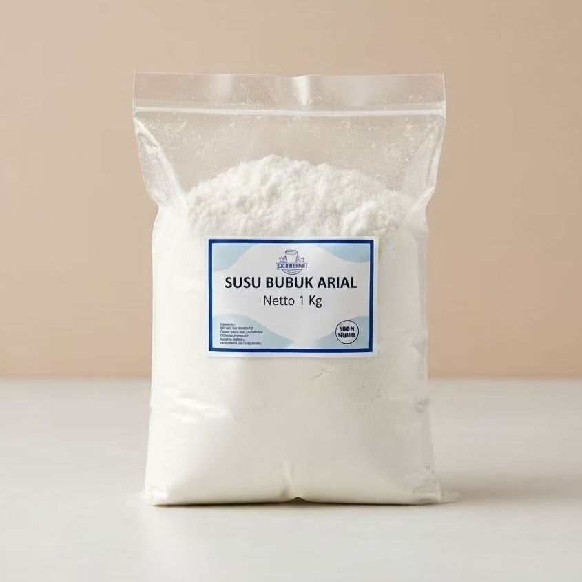 Susu Bubuk Arial Kemasan 1 Kg Susu Bubuk Bahan Kue Dan Baking Kue Basah Kue Kering Kue Lebaran Dll