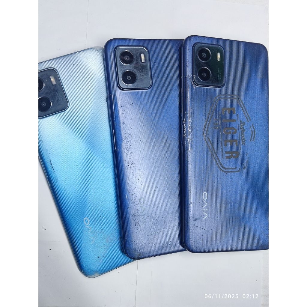 Vivo Y15s unit Minus Lcd mesin Normal Segel tested Bergaransi