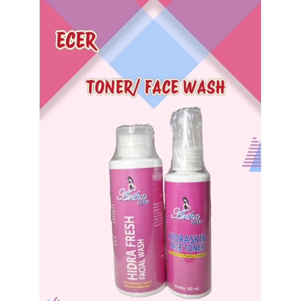 ECER FACIAL WASH/ TONER ARTHA LDT COD
