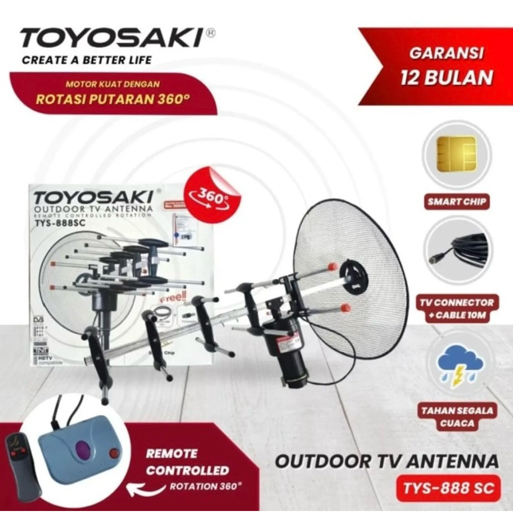 Antena Remote Toyosaki TYS-888SC