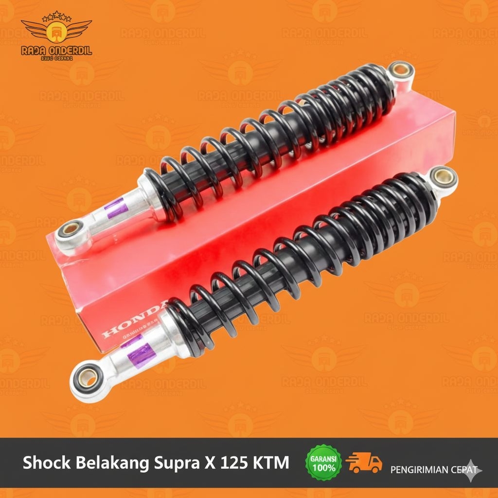 Shock Supra X 125 Belakang KTM – Shock Motor Honda Supra X125 Tahan Lama - Raja Onderdil