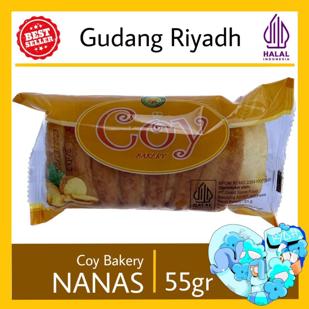 Roti Gulung Coy Bakery Aneka Rasa