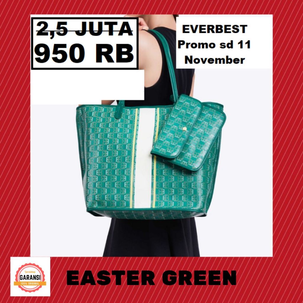 Tas tote bag wanita Everbest sale EASTER 100% Original Store