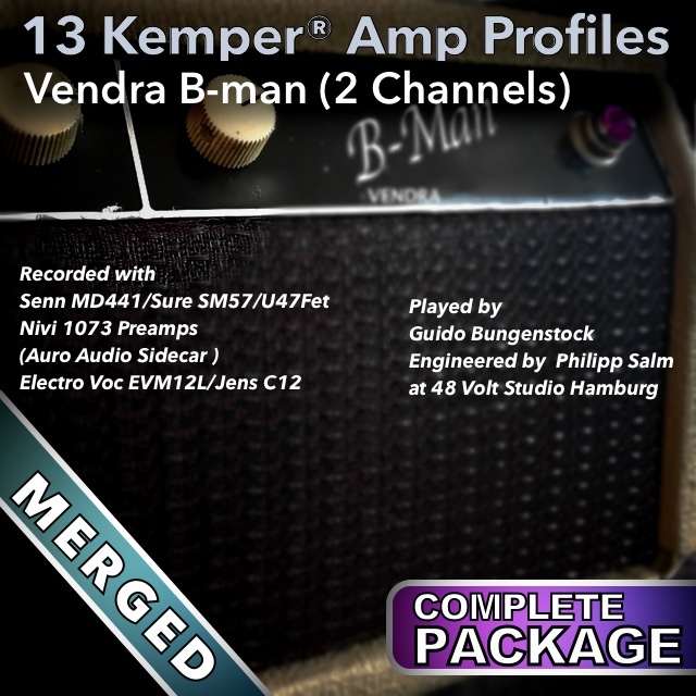 Guidorist - Kemper Amp Profiles-Vendra B-Man Preset