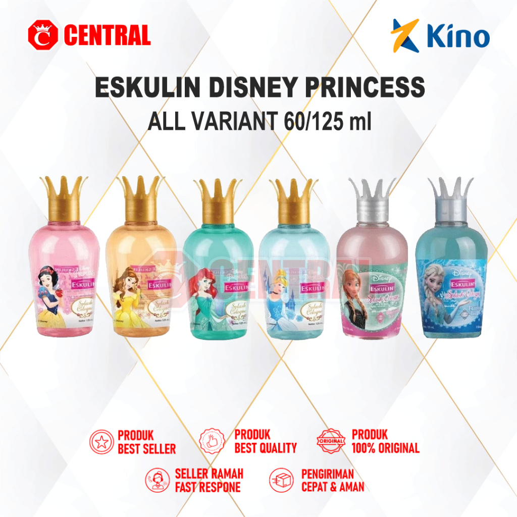 ESKULIN DISNEY PRINCESS 125ML / 60ML