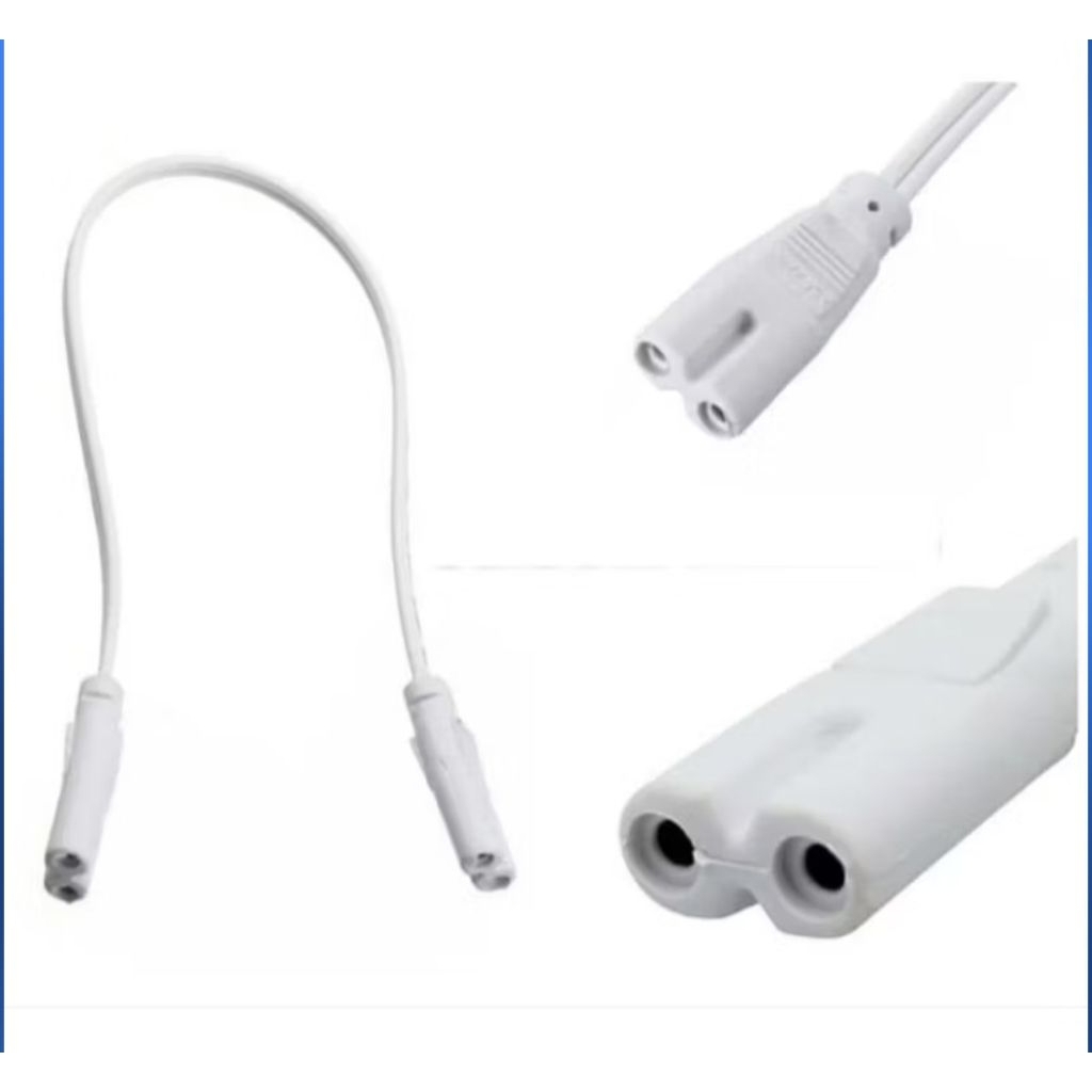 Socket Kabel Lampu T5 / Soket T5 / Kabel Sambungan Antar Lampu T5 / Kabel Penghubung Lampu LED T5 20