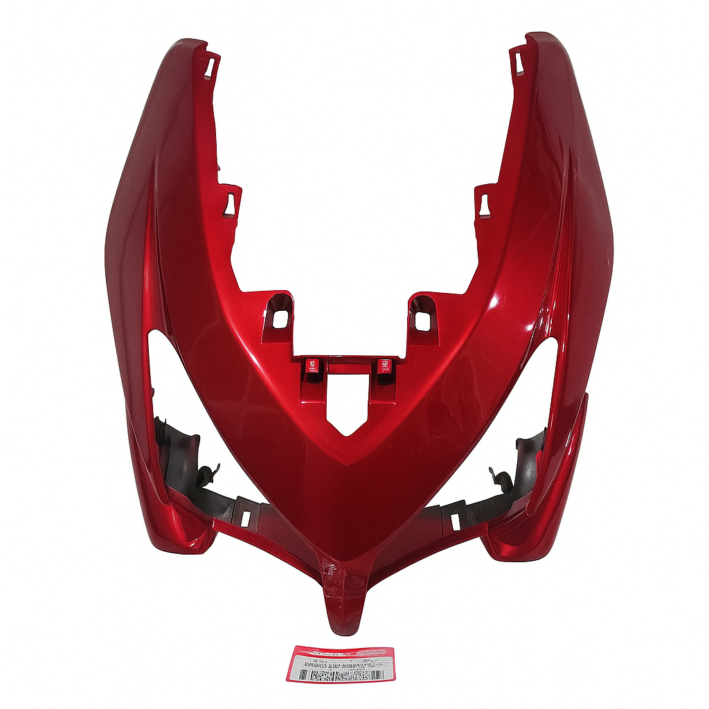 COD Cover panel Body bodi Depan Besar Honda Vario Karbu - vario 110 cw 2006 - 2014 Merah Maroon Orig