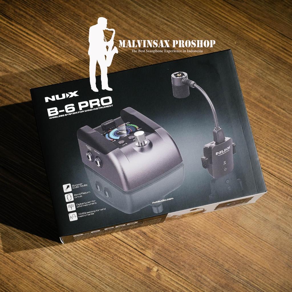 NUX B-6 PRO Mic Wireless Saxophone NUX B6 PRO Microphone Wireless Saxophone NUX B 6 PRO Mic Saxophon