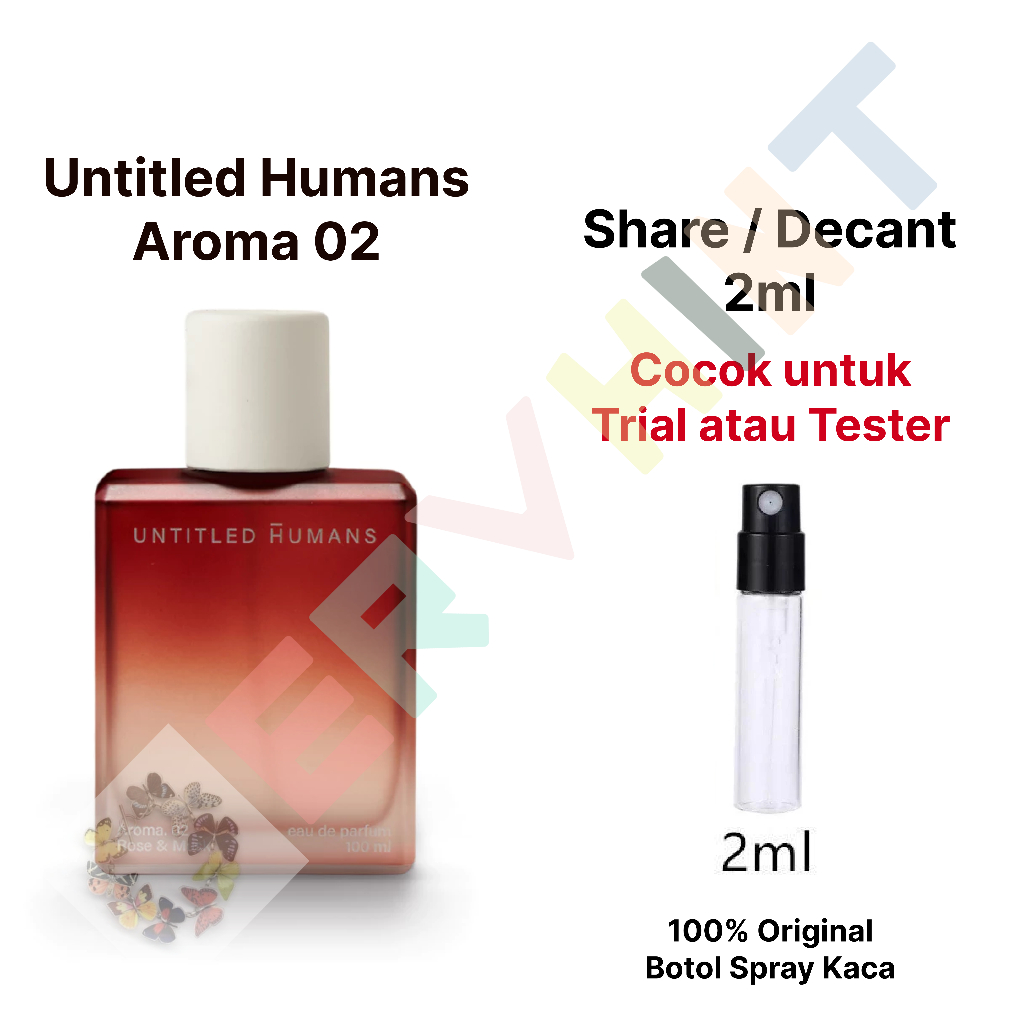 [Decant Parfum] HMNS - Untitled Humans 02 EDP (Eau de Parfum) | Rose Musky | Unisex