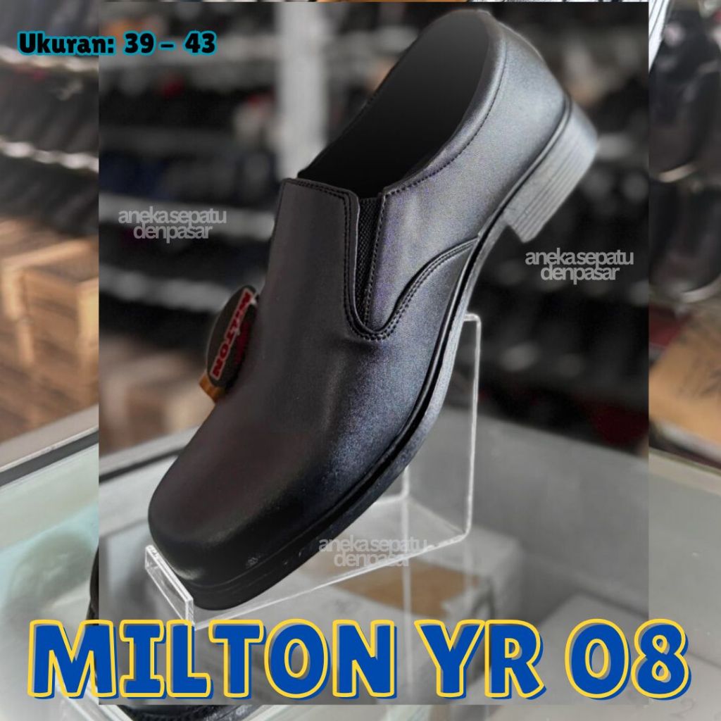 Sepatu Milton Pantofel Pria Sepatu Kerja Sepatu Pantopel Laki