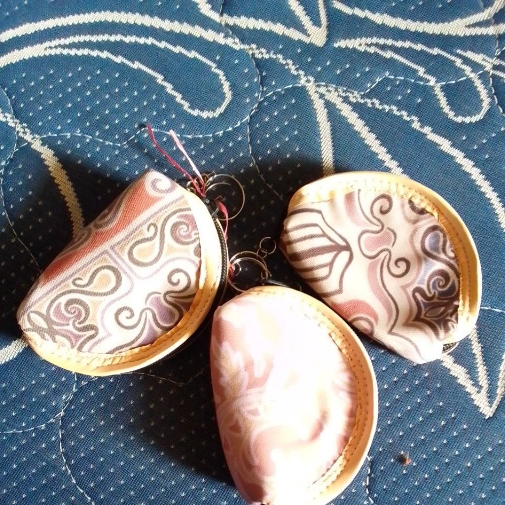 gantungan kunci dompet koin mini