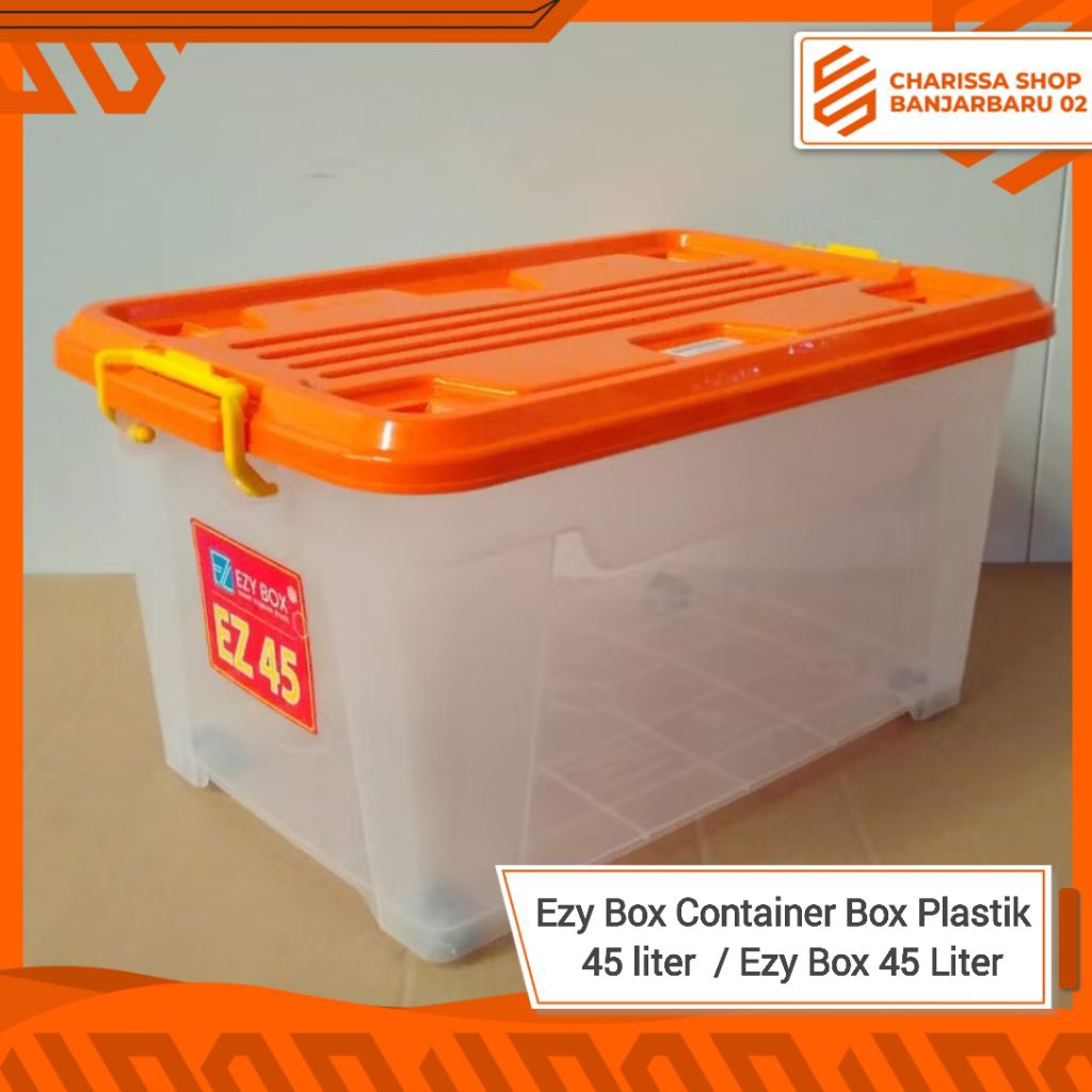 Ezy Box Container Box Plastik  45 liter & 30 Liter / Ezy Box 45 Liter