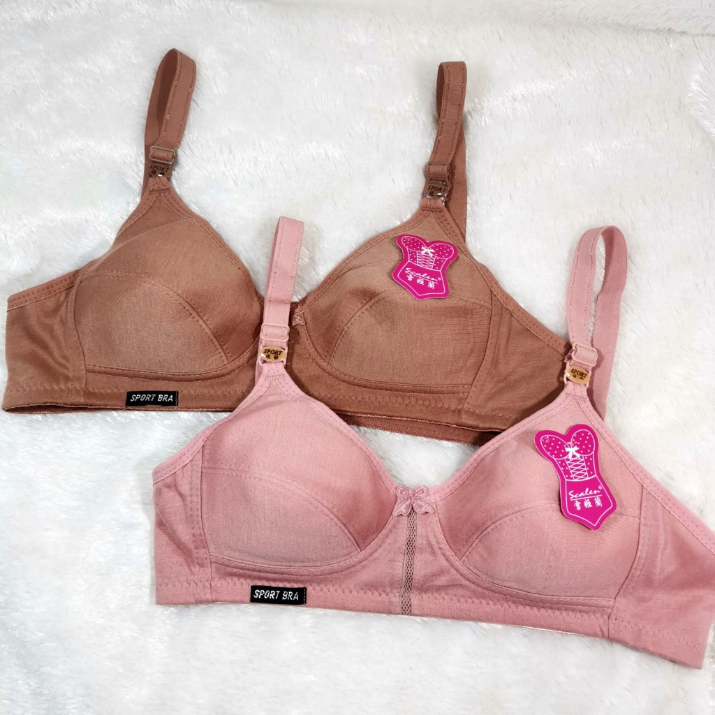 Bra tanpa busa | bra sport | bh scalen sport 304 | kait 2 | size 34 - 38 |Cup A