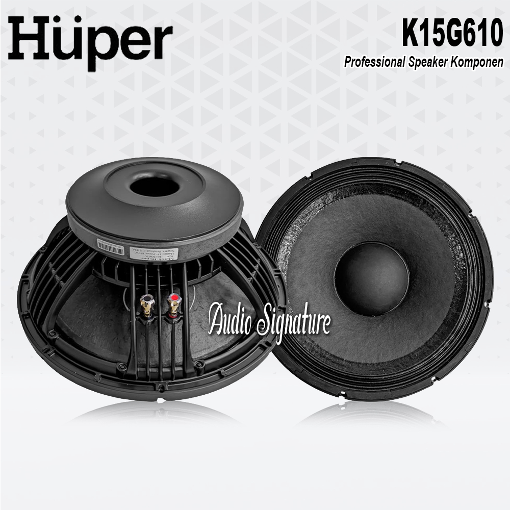Komponen Speaker 15 Inch HUPER K15G610 | K15G 610 | K15 G 610 Original