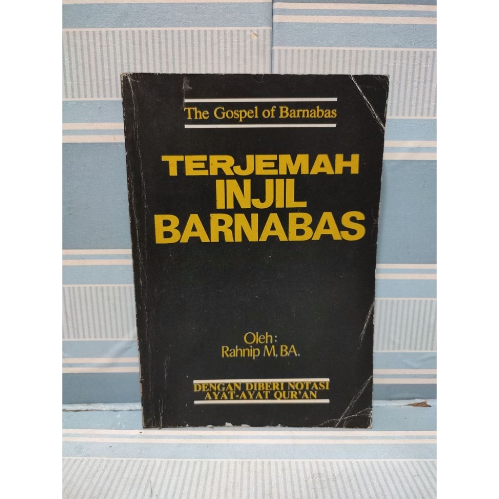 Buku terjemah injil barnabas