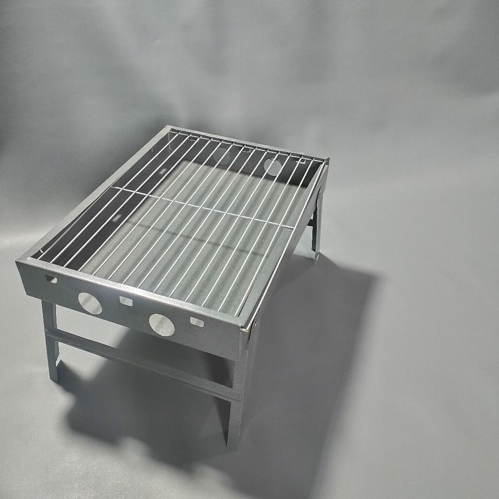 Alat panggang portable, alat panggang lipat serbaguna, alat panggang sosis, sate jagung dll