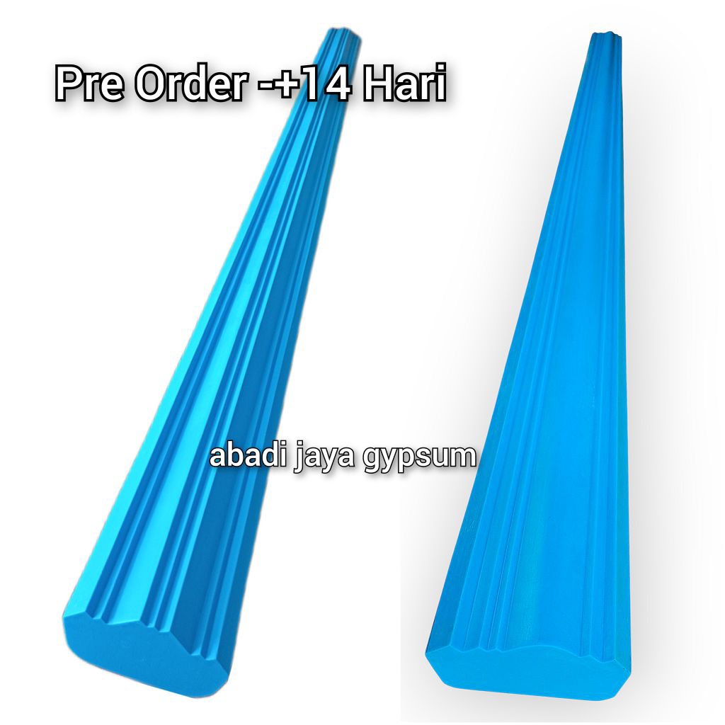 CETAKAN LIS GYPSUM 8CM POLOS