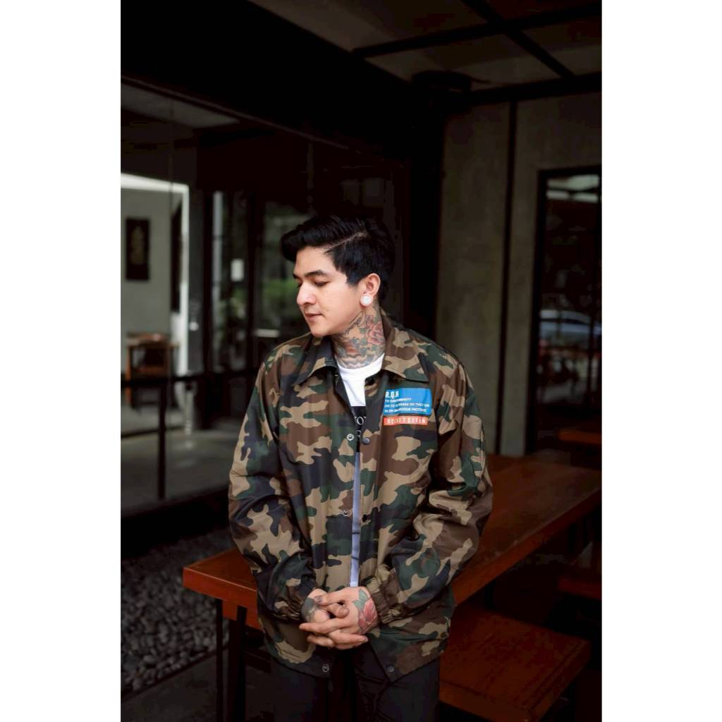 Jaket Coach Loreng Sunmor Pria Wanita Windbreaker Motor Jaket parasut pria Wanita anti air Jaket Coa