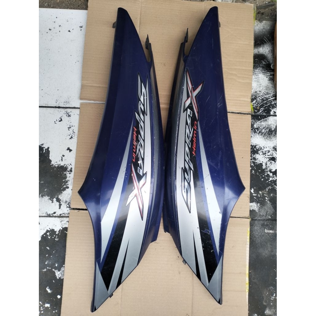 body belakang Supra X 125 helm in Original Copotan