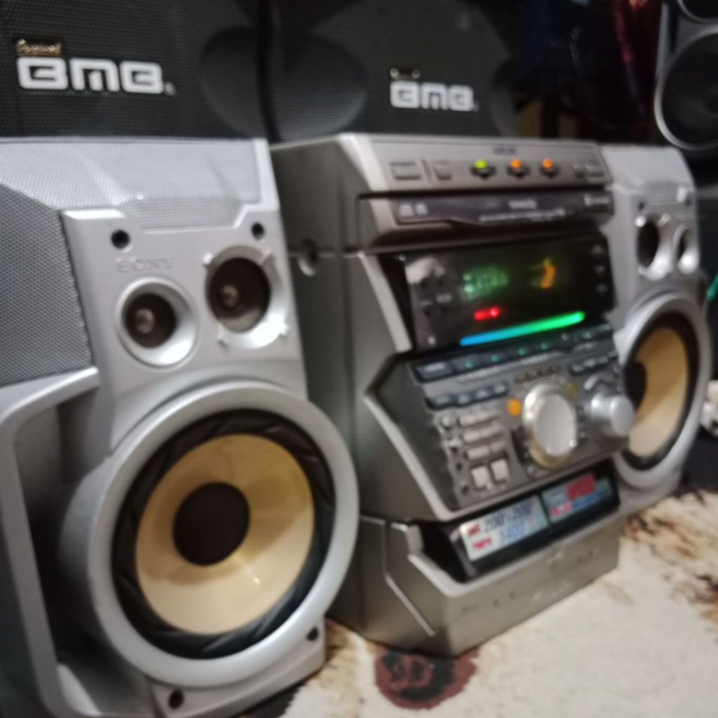 BIG COMPO SONY VX 8 SUPER BASS 3400 WATT PMPO CLARITY CLASSIC ELEGANT