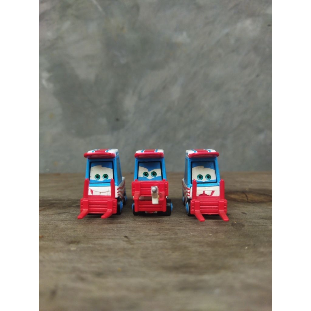 Disney Pixar Cars Toon Pitty 3pcs