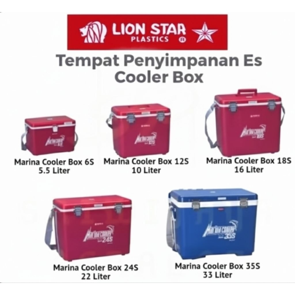 ice bucket termos es batu cooler box marina box 6s 12s 18s 24s 35s