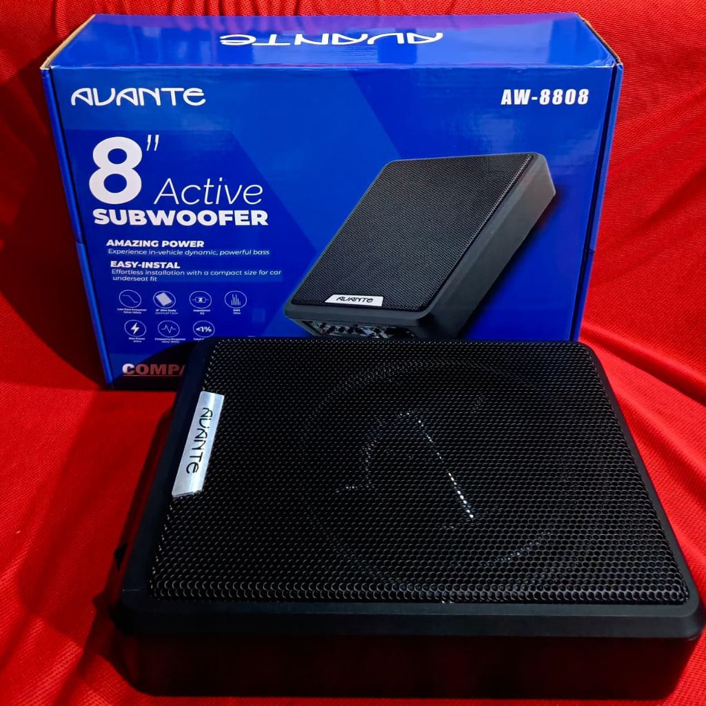 Avante AW-8808 – Active Subwoofer 8 Inch - Bass Kolong Aktif