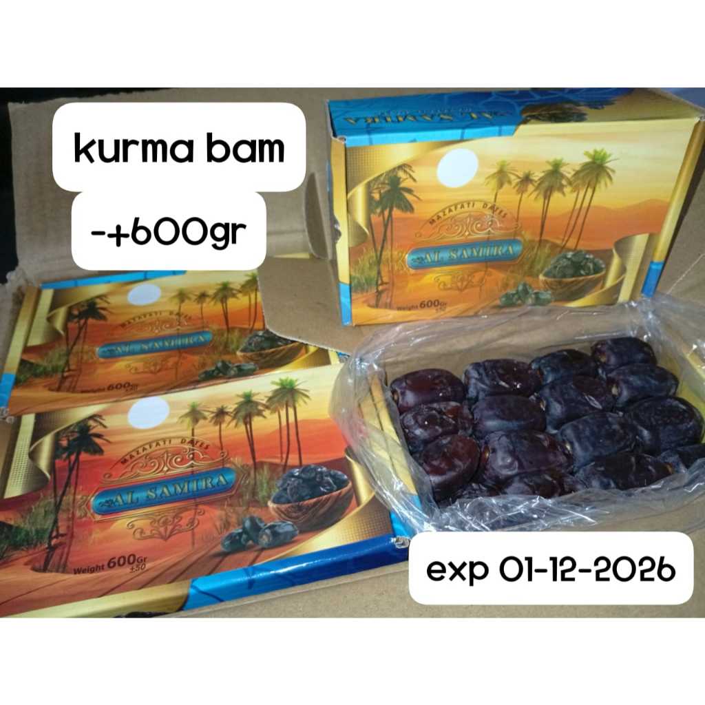 Kurma Bam 500 gr - Al Samira Termurah