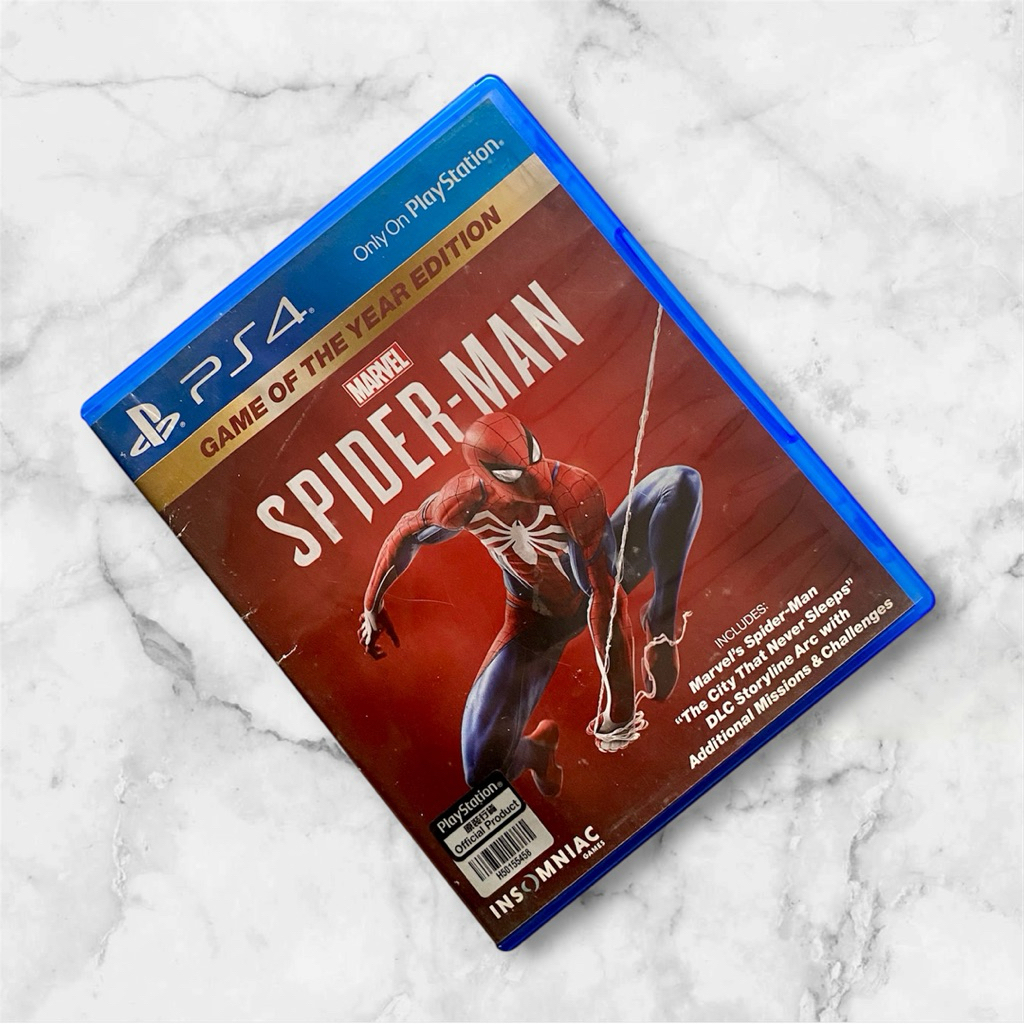 BD / Kaset PS4 Marvel Spiderman