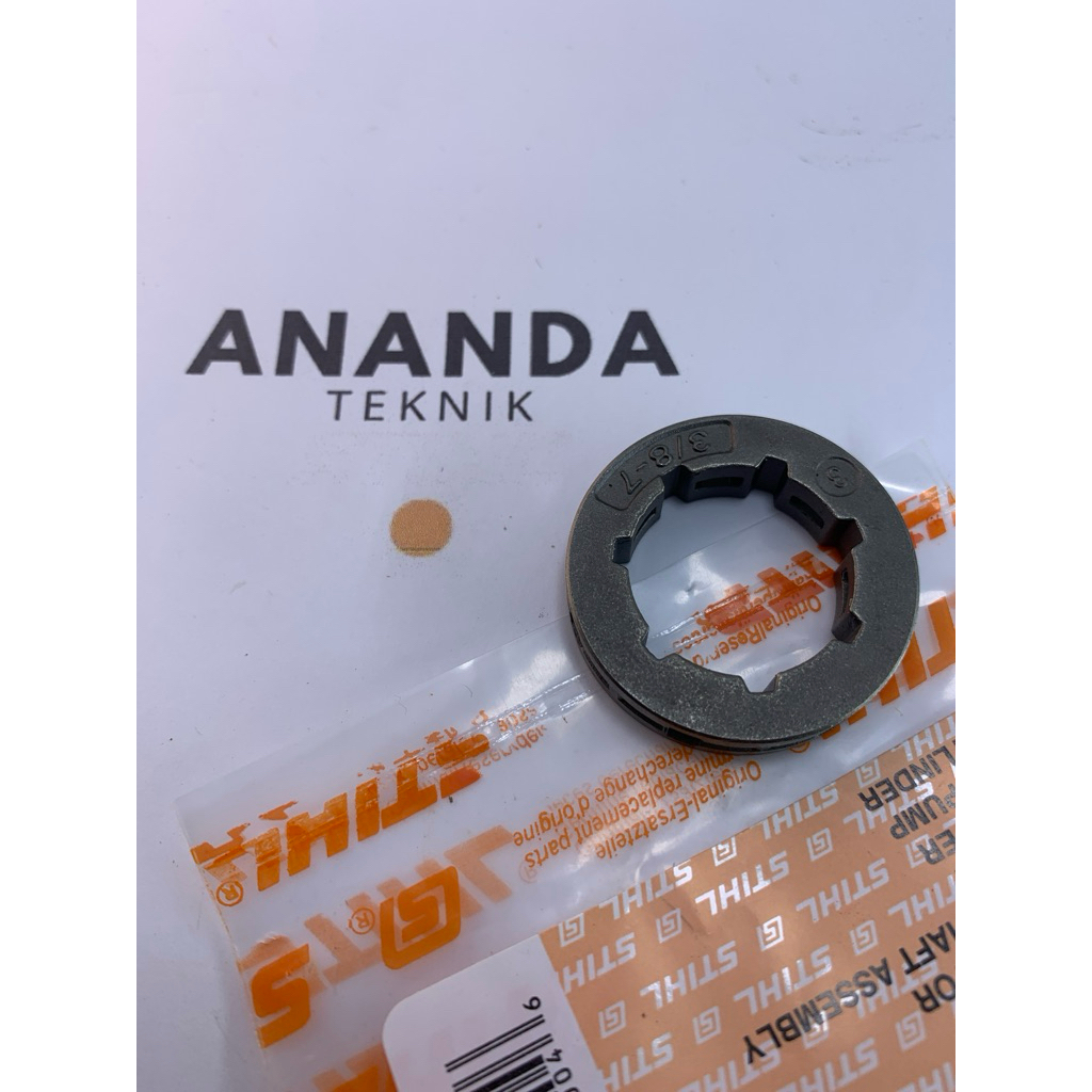 RIM SPROCKET STIHL MS382 CINCIN SPROCKET GERGAJI MESIN STIHL MS 382 HANYA CINCIN SPROCKET GERGAJI ME