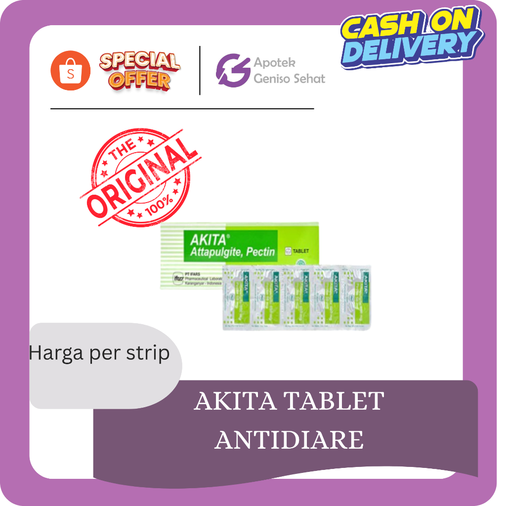 Akita Tablet | Diare | Obat Diare