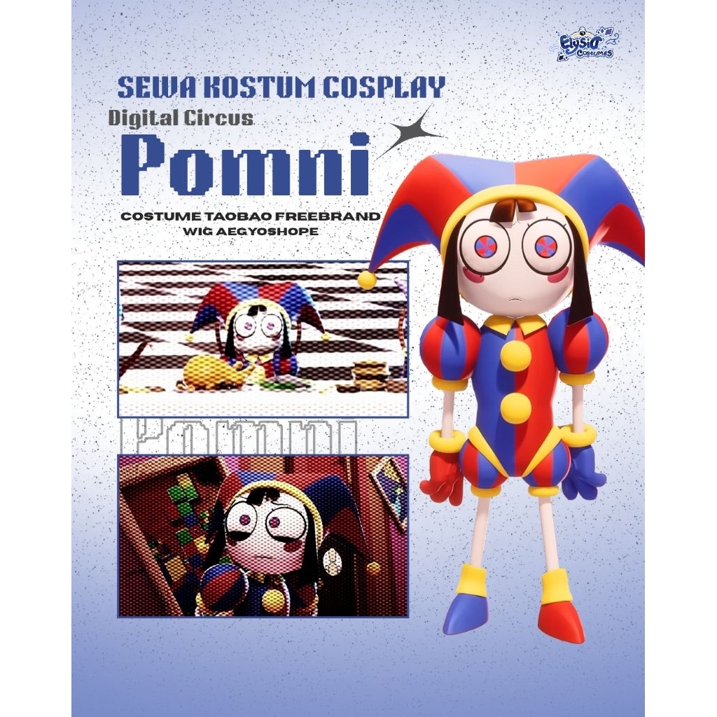[RENTAL COSPLAY] Pomni - The Amazing Digital Circus