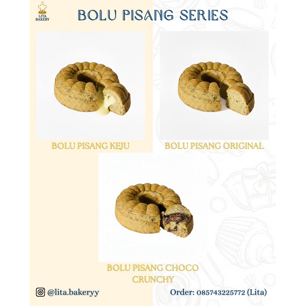 bolu pisang kukus