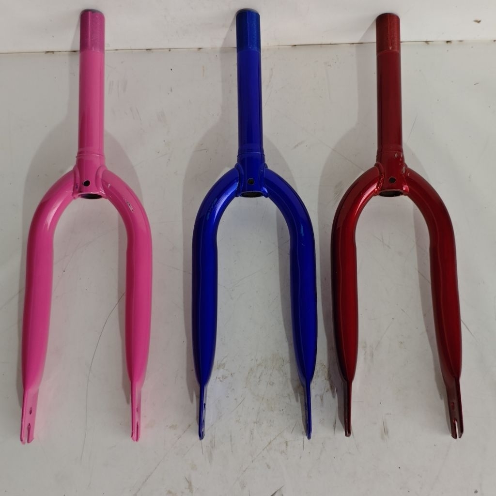 Fork / Garpu LECET sepeda anak ukuran 16" model drat sepeda anak mini cewek