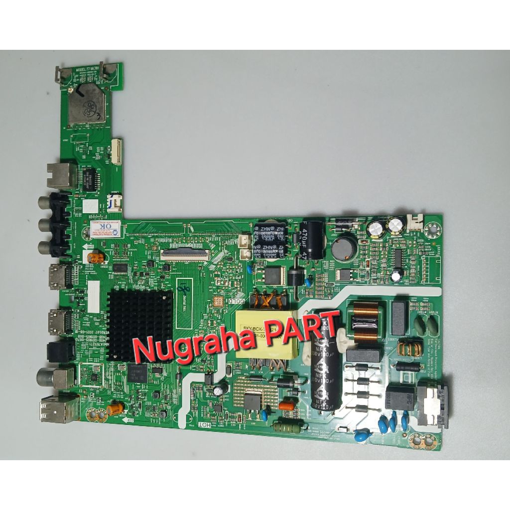 MB Mainboard Mesin SMART TV COOCAA 40S7G 40S7