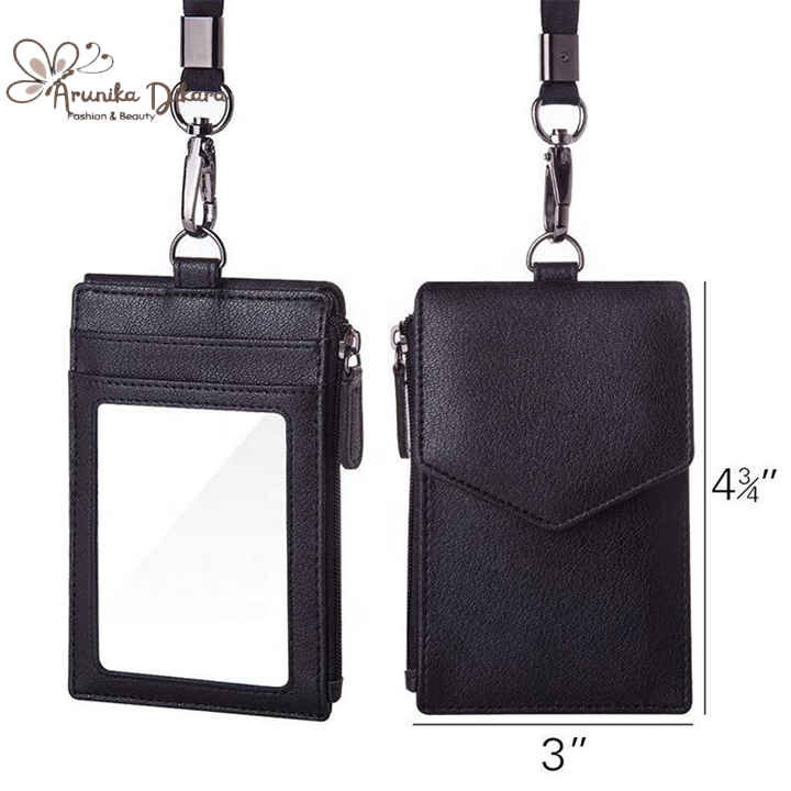 ID Card Holder 5 Slot Aesthetic Premium ID Card Tutup