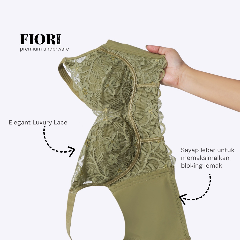Rosaria Bra by Fiori // Push up bra // Bra tanpa kawat // Bra fiori