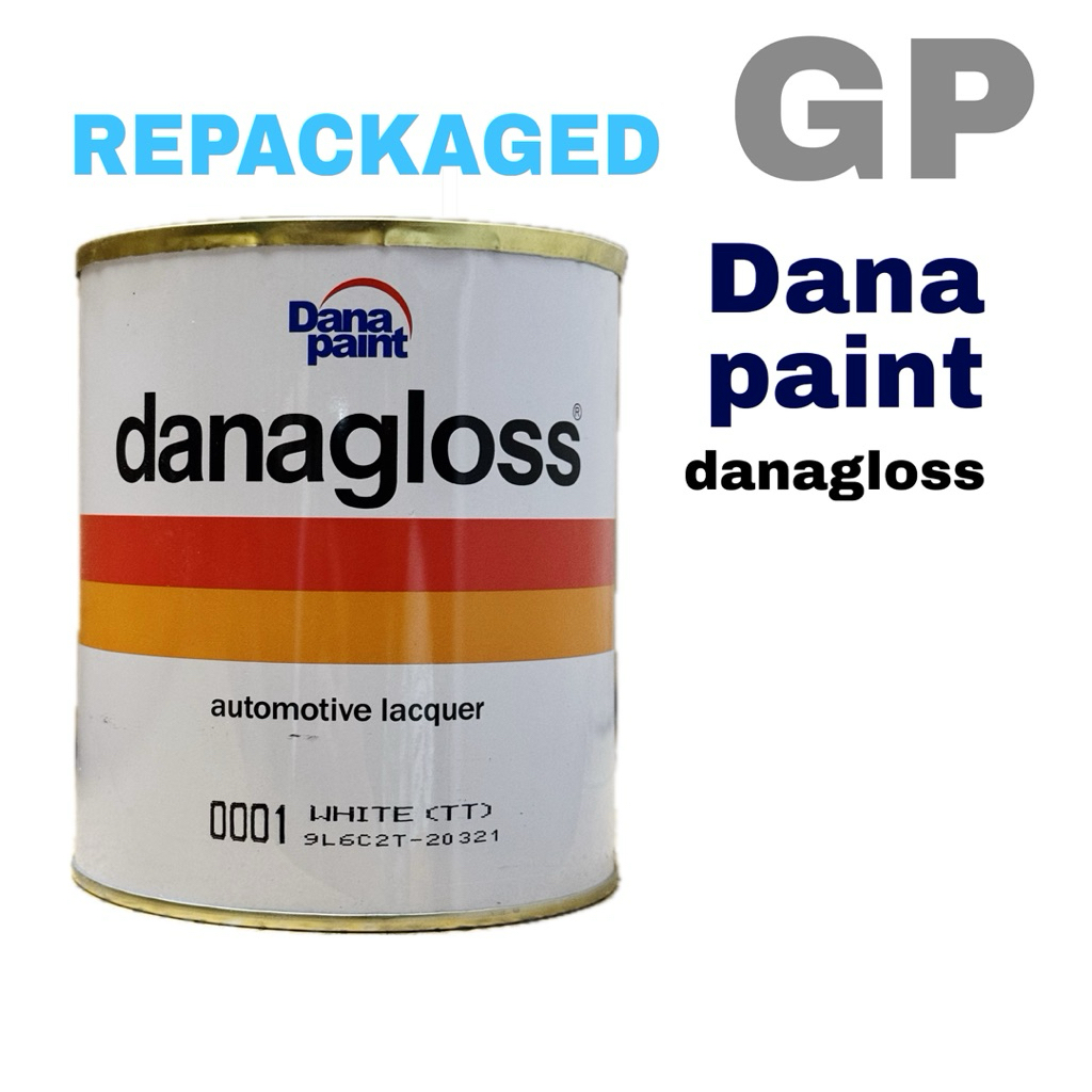 Danagloss WHITE - BLACK | REPACKAGED 100ml | Cat Mobil | Cat Duco
