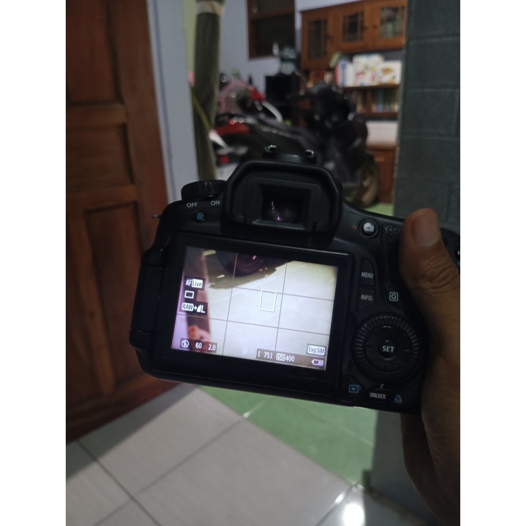 Canon 60d + lensa fix 50mm