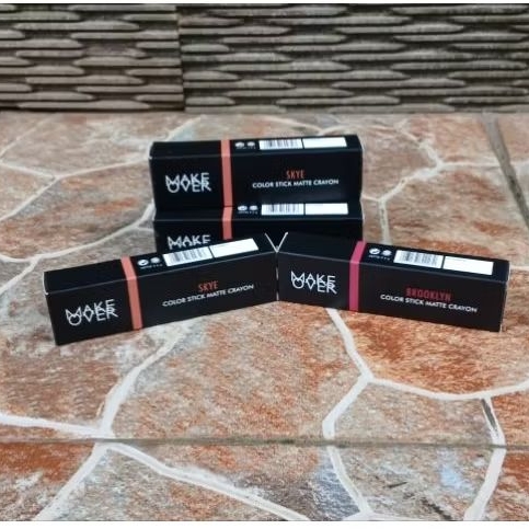 Make Over Color Stick Matte Crayon -  Makeover Lipstik Lipstick Lip Liner