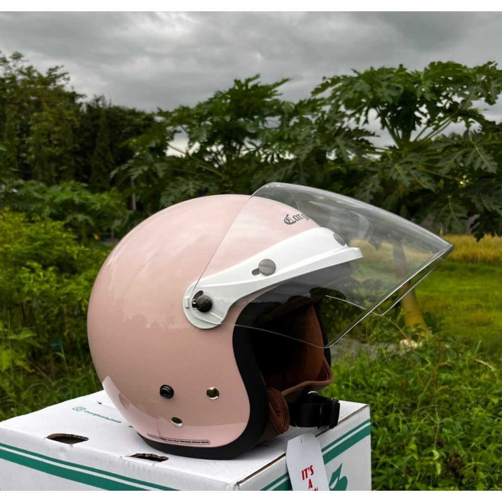 helm cargloss CFH hijab helm retro cargloss original