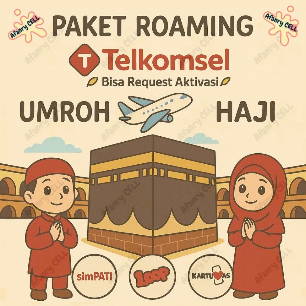 PAKET INTERNET UMROH DAN HAJI TELKOMSEL MURAH || Kuota Haji