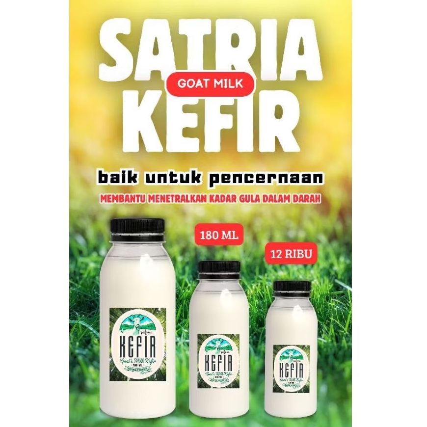 KEFIR SUSU KAMBING (100% MURNI)