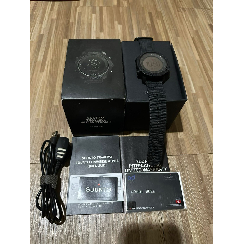 jam tangan Suunto traverse alpha stealth